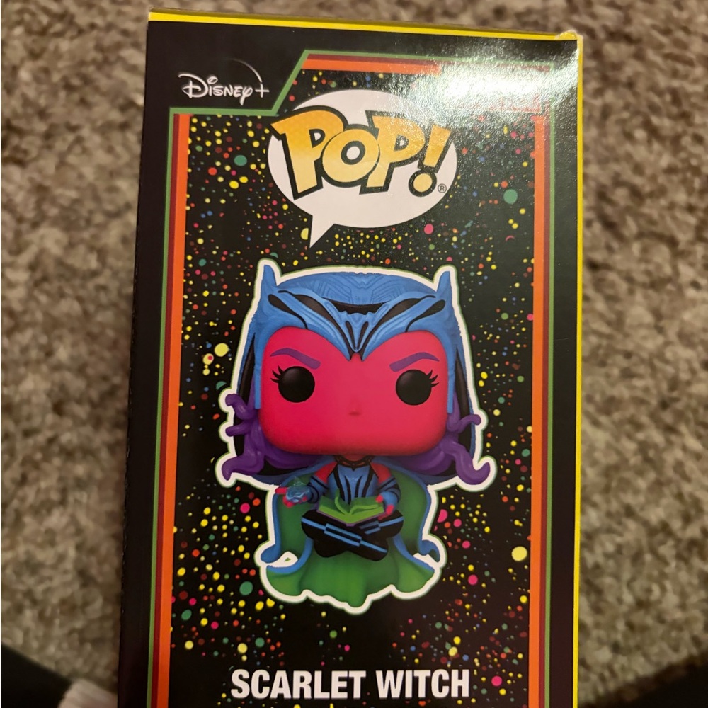 Funko Marvel Pop Figure Box with Multicolor Design